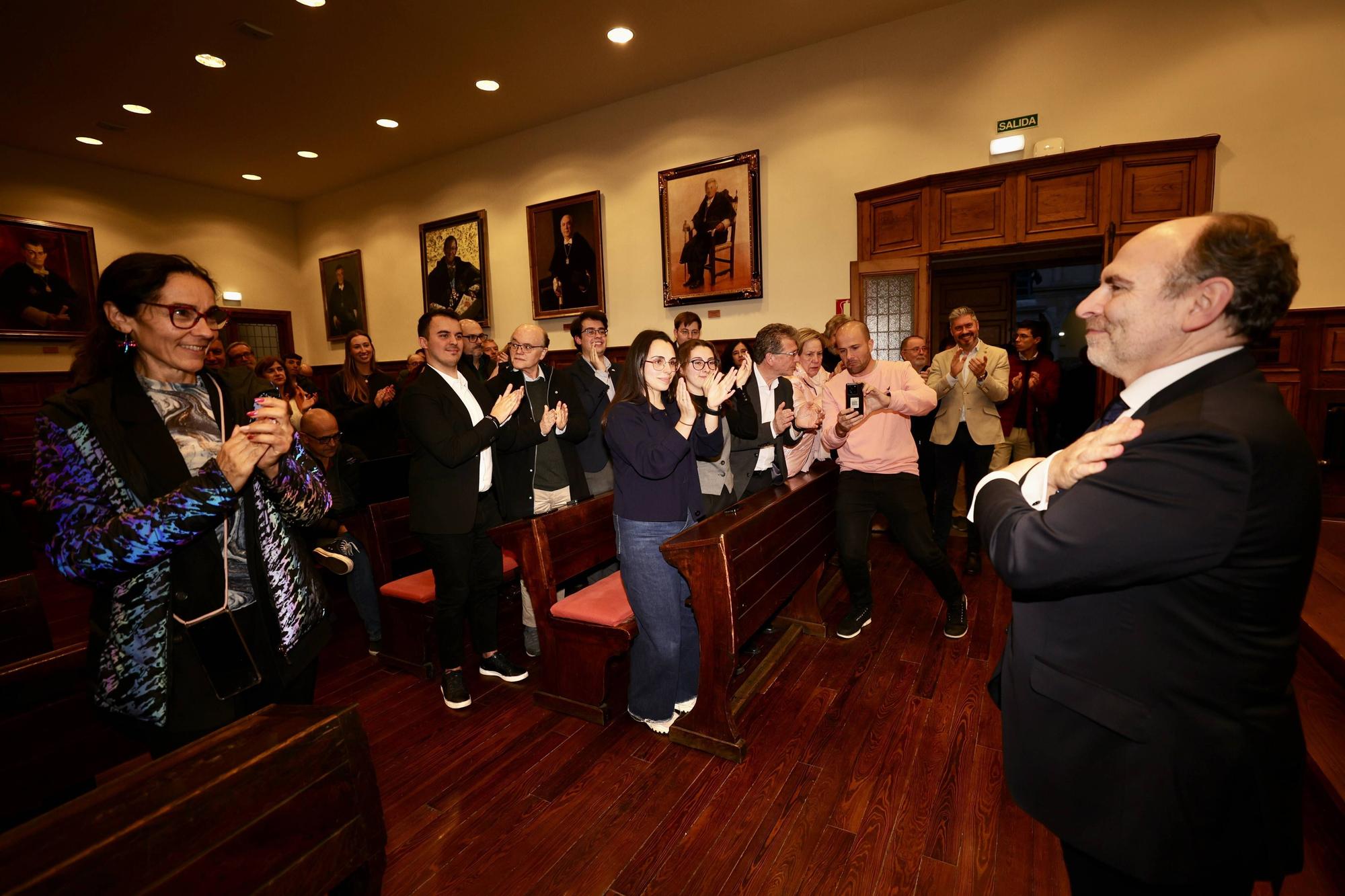 EN IMÁGENES: las votaciones para elegir al próximo Rector de la Universidad de Oviedo