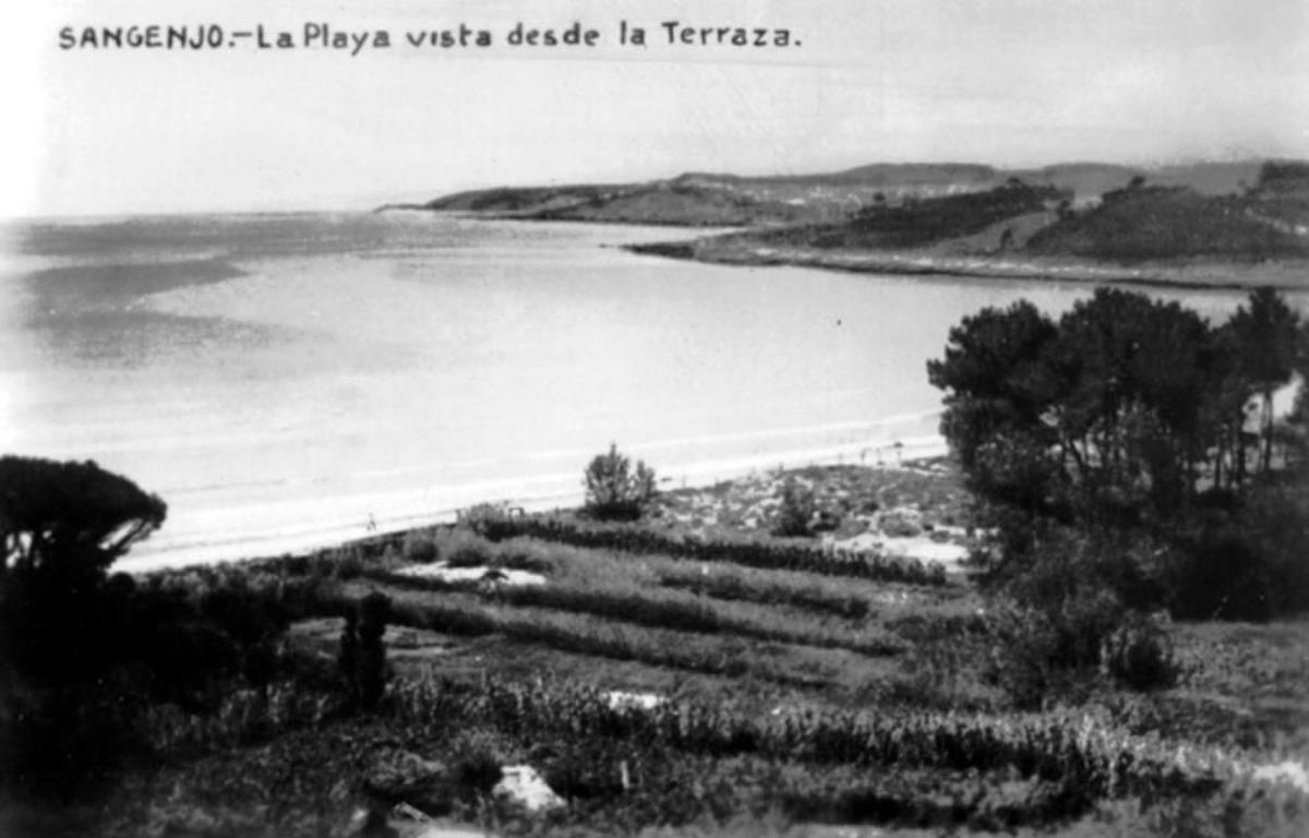 El Sanxenxo de las playas salvajes antes del bum del turismo