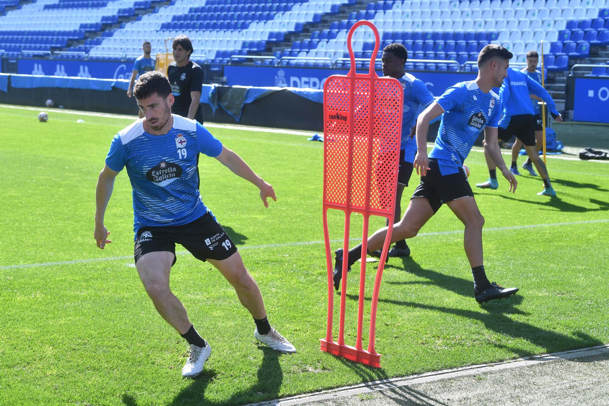 El Dépor trabaja en Riazor a puerta cerrada