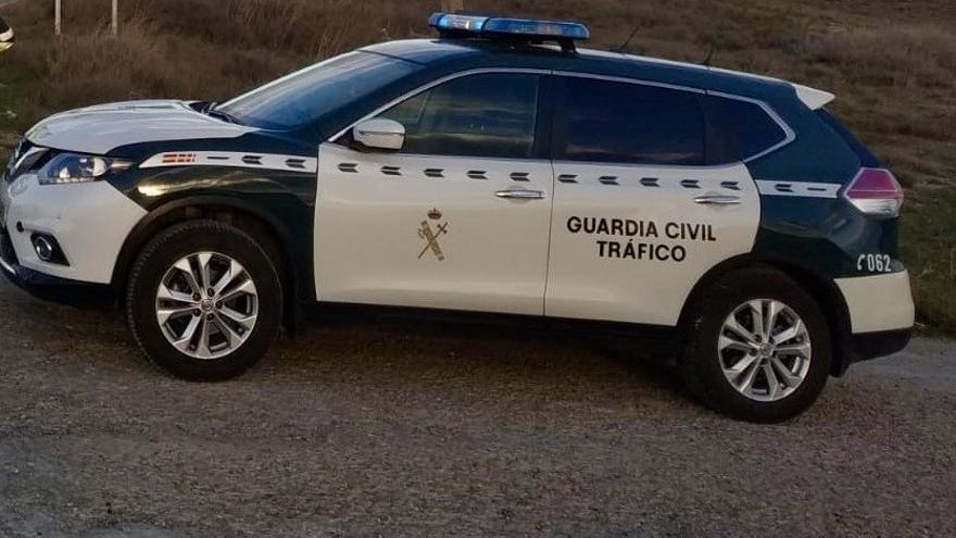 Herida grave una joven de 24 años tras un accidente de tráfico en la A-21 en Puente la Reina