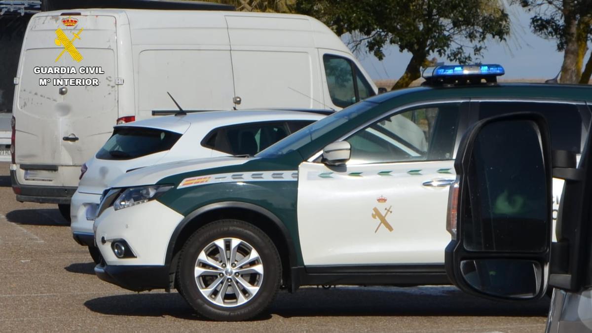 El vehículo, un BMW, había sido sustraído en Madrid y dado de baja.