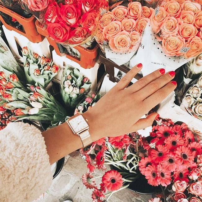 Reloj de Cluse para la primavera