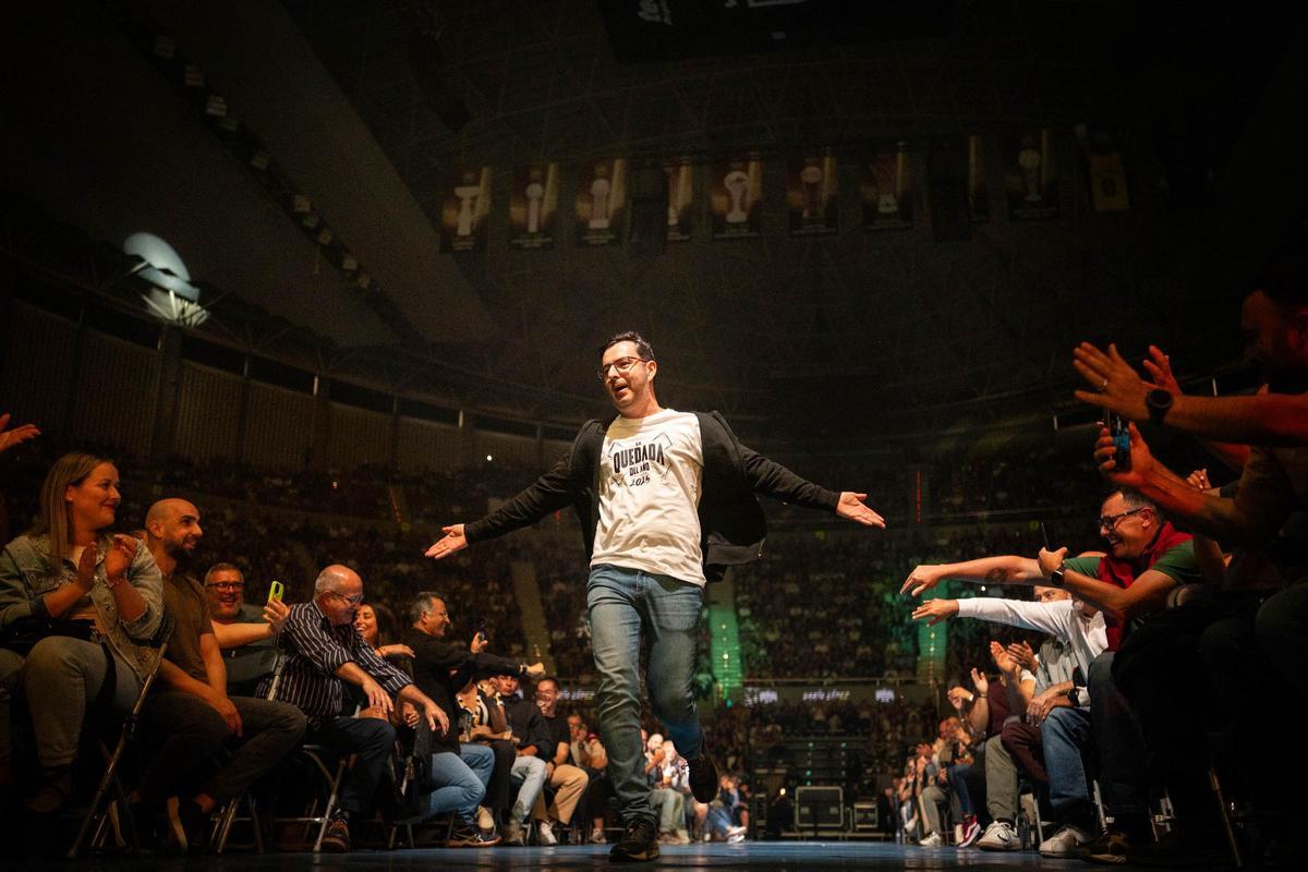 Darío López abriendo La Quedada del Año 2025