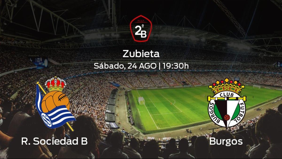 Previa del partido: la Real Sociedad B inicia el torneo recibiendo al Burgos