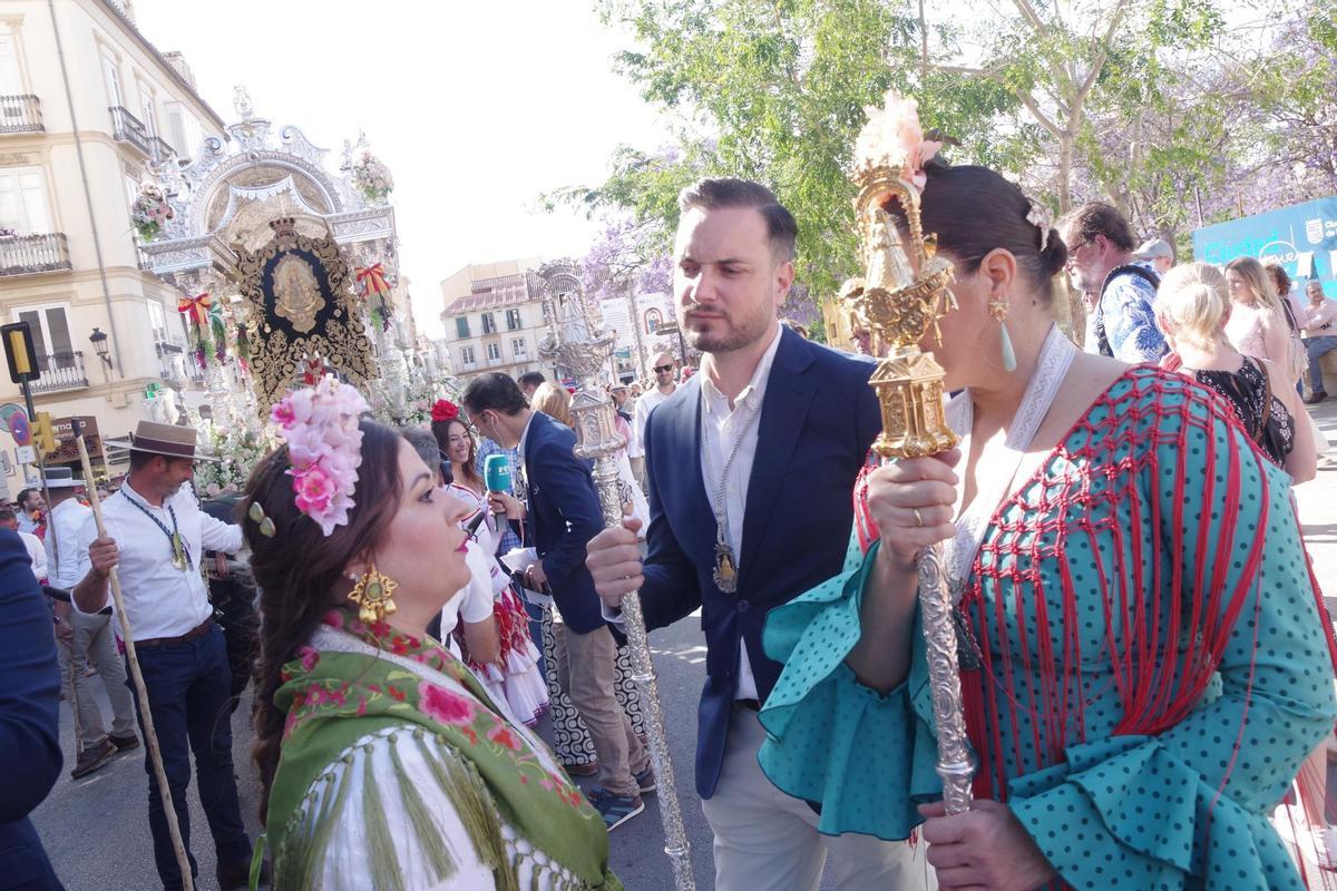 Fotos: La hermandad de Nuestra Señora del Rocío Málaga la Caleta emprende su Camino