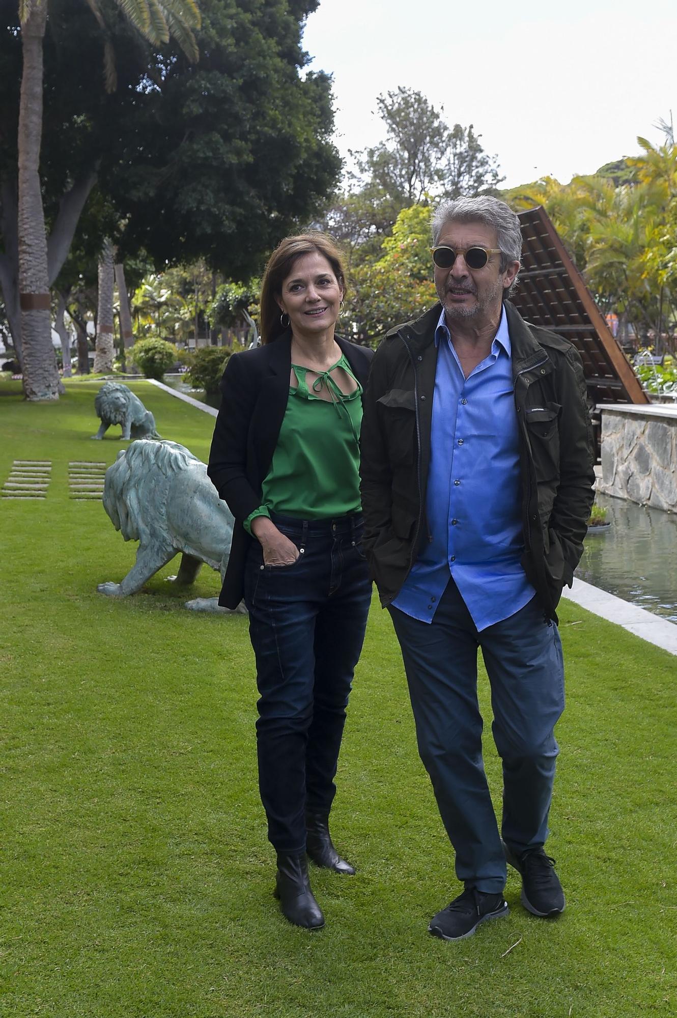 Rueda de prensa con Ricardo Darín y Andrea Pietra en el Hotel Santa Catalina