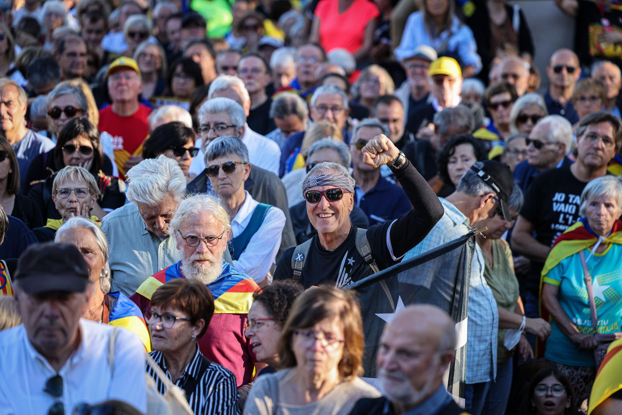 Commemoració dels 5 anys de l'1-O a Barcelona