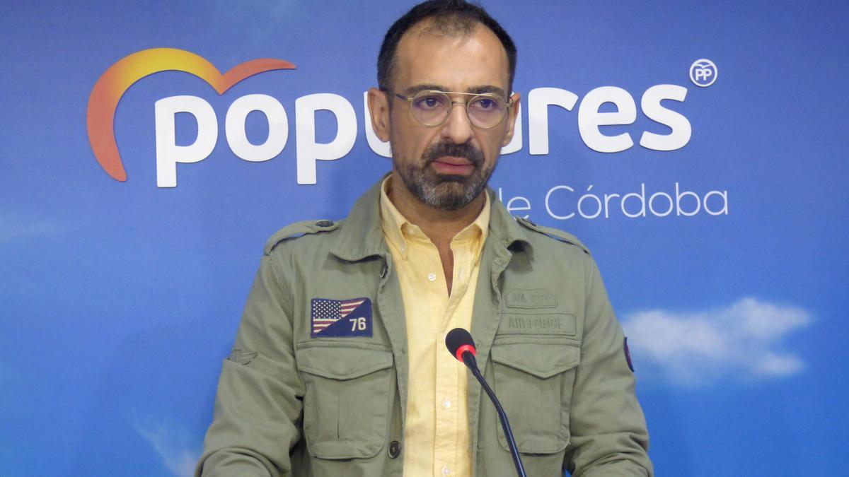 Felix Romero, viceportavoz del PP en la Diputación.