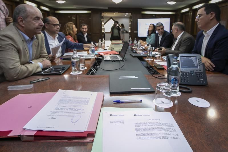 01.07.19. Las Palmas de Gran Canaria.- Consejo de Gobierno. Foto Quique Curbelo  | 01/07/2019 | Fotógrafo: Quique Curbelo