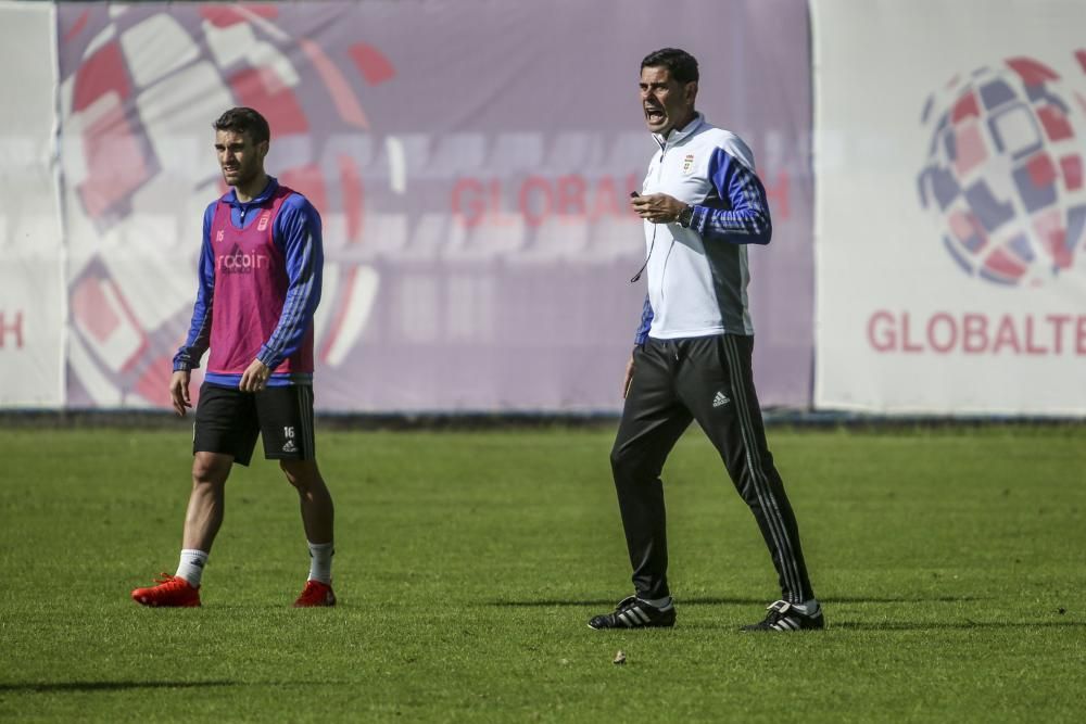 Entrenamiento del Real Oviedo