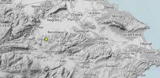 Orba registra un xicotet sisme d'1,6 graus