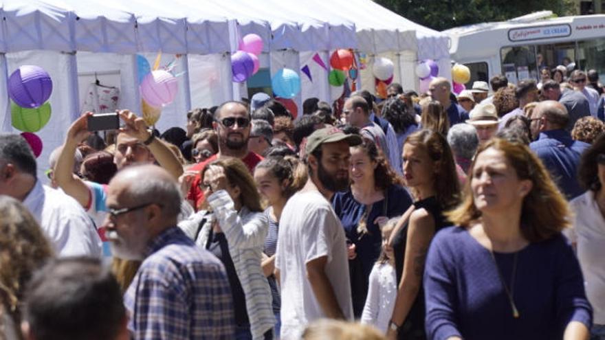 Una edición anterior de la Feria del Libro en Santa Cruz de Tenerife.