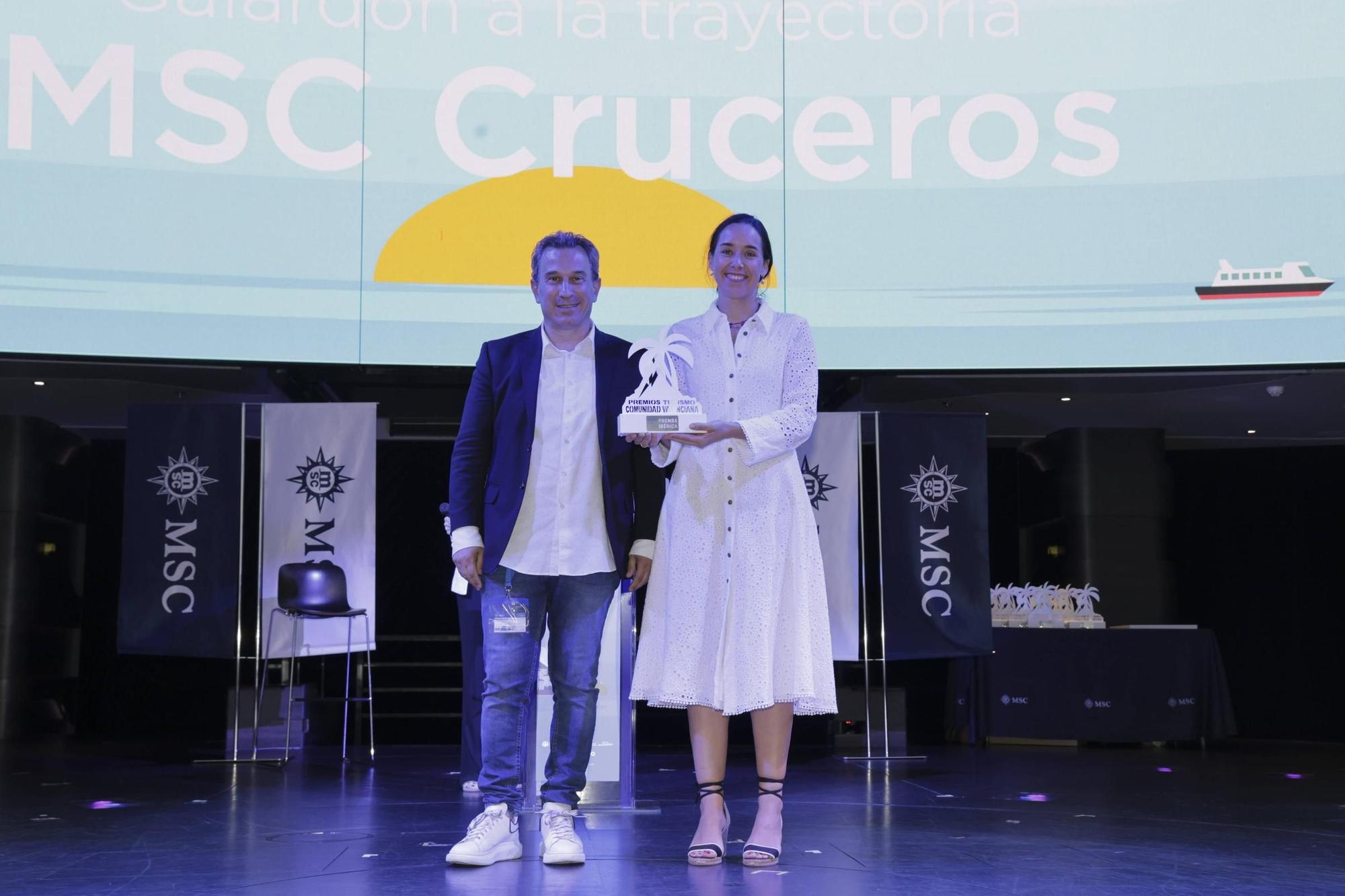 Los ganadores de los I Premios Turismo Levante-EMV