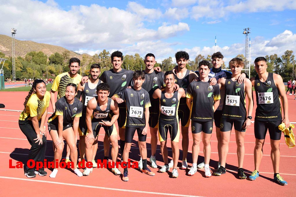 Regional absoluto y sub-23 de atletismo en Lorca (I)