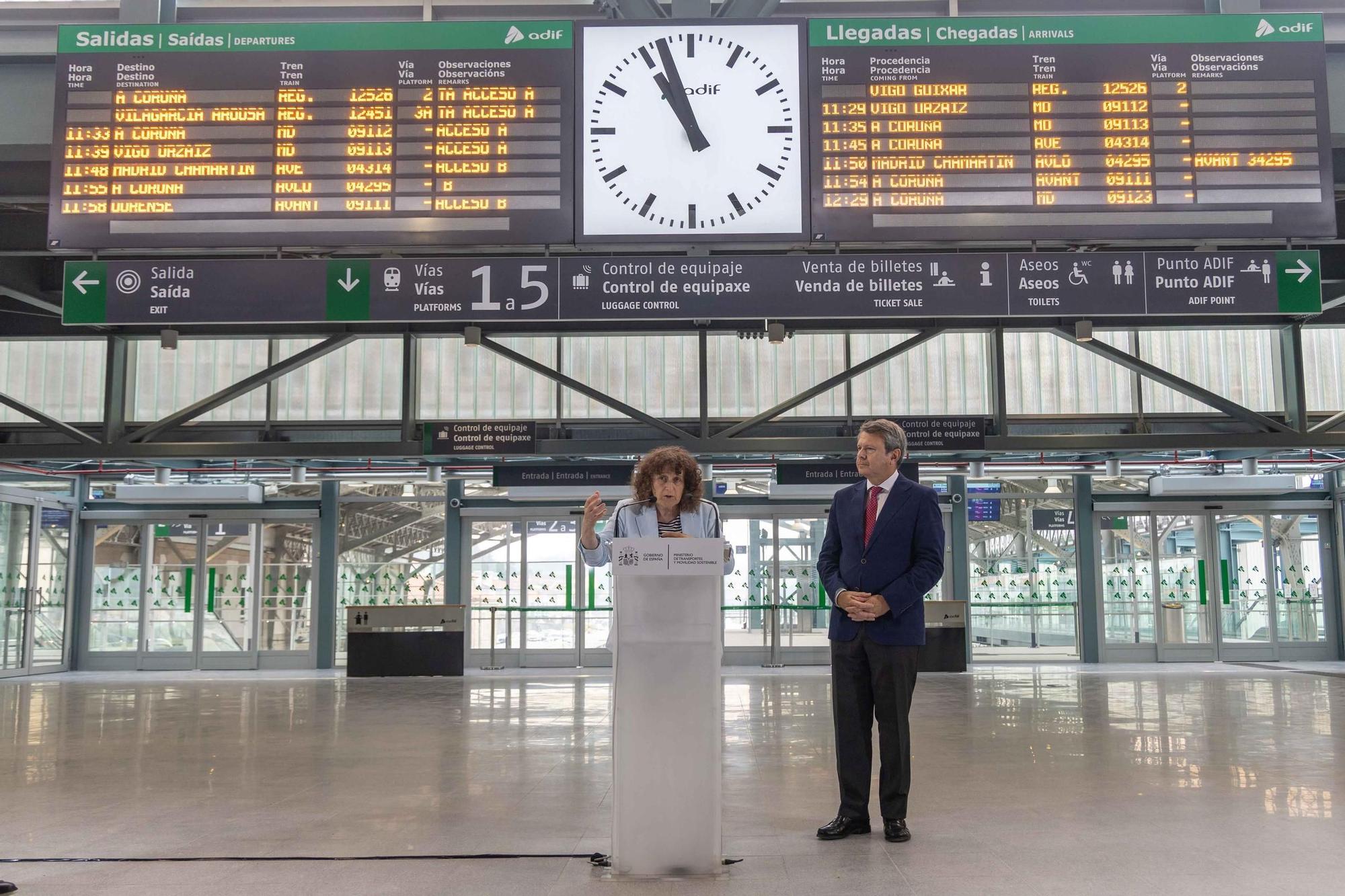Inauguración de la Intermodal de Santiago
