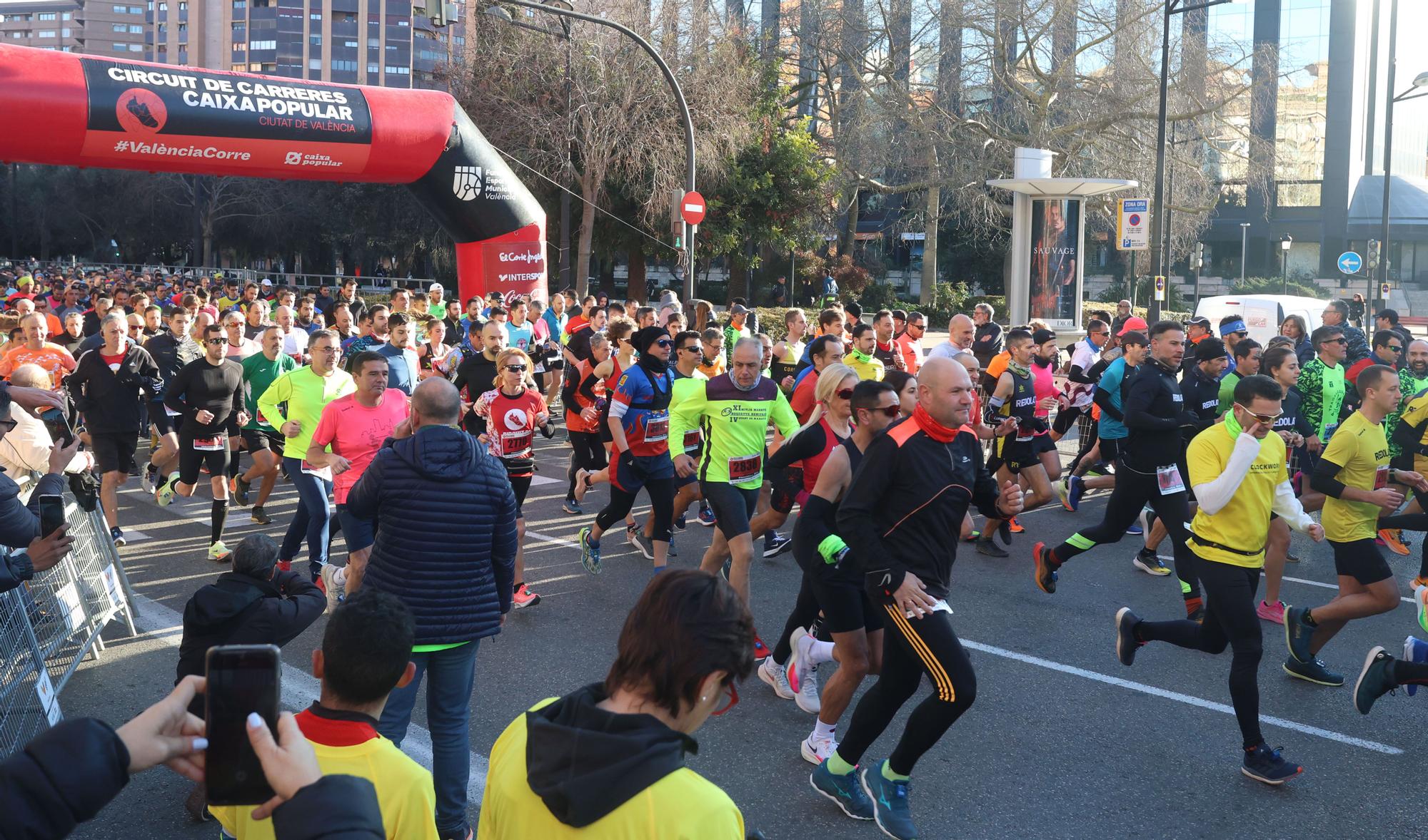 Explosión valencianista en la carrera Runners Ciudad de Valencia