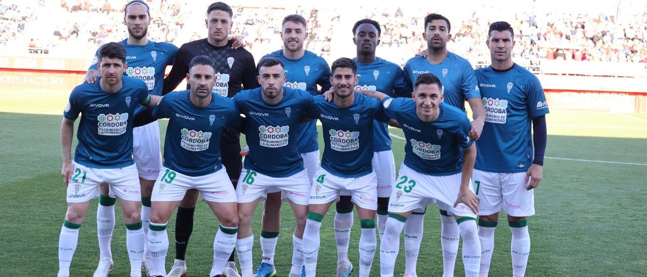 Equipo titular del Córdoba CF que se enfrentó este domingo al Algeciras en el Nuevo Mirador.