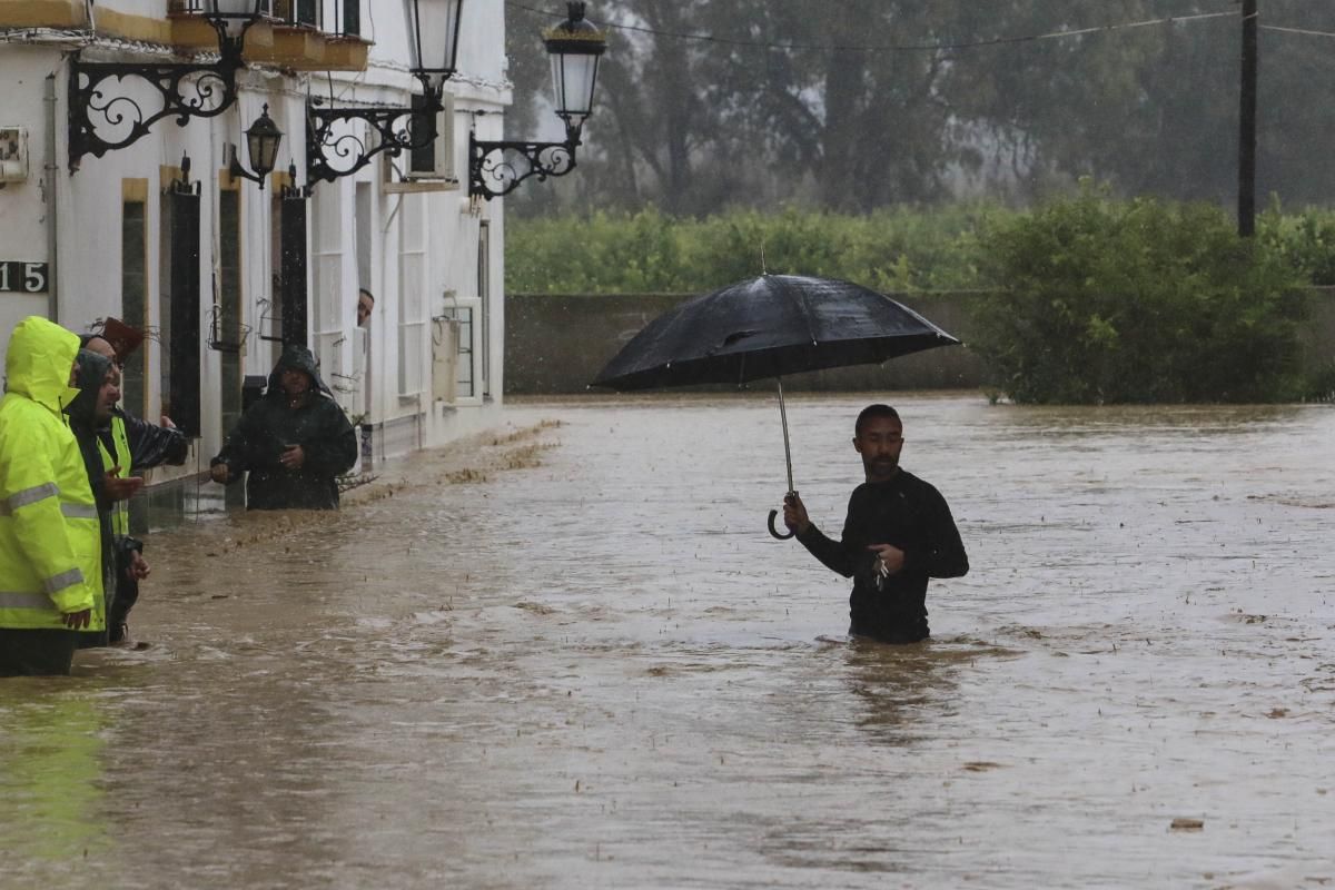 FOTOGALERÍA / Los efectos del temporal en Andalucía