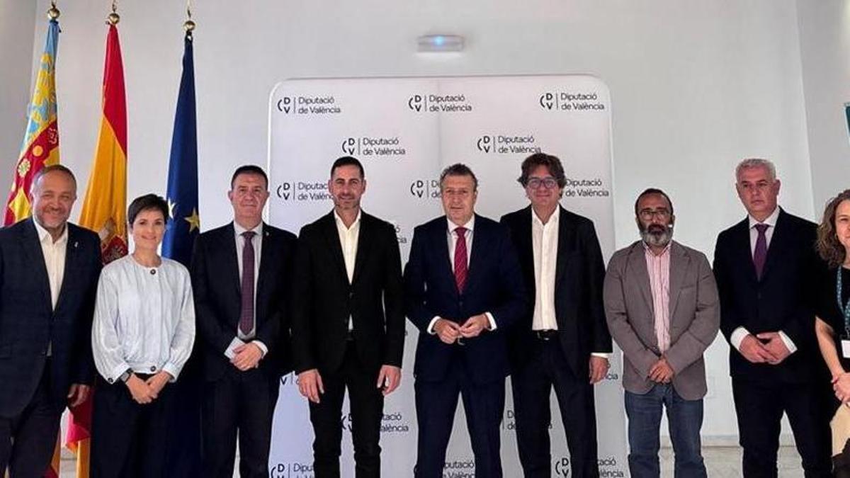 Bielsa y los presidentes provinciales.