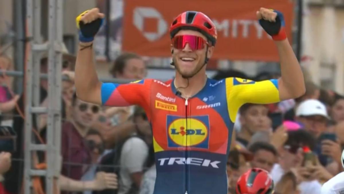 Jonathan Milan es el nuevo líder del Critérium du Dauphiné 2025