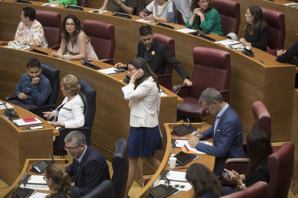 Segunda sesión del pleno de investidura de Puig