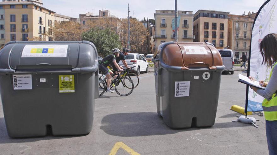 Els veïns de Girona generen més quilos  de deixalles cada any  però reciclen més