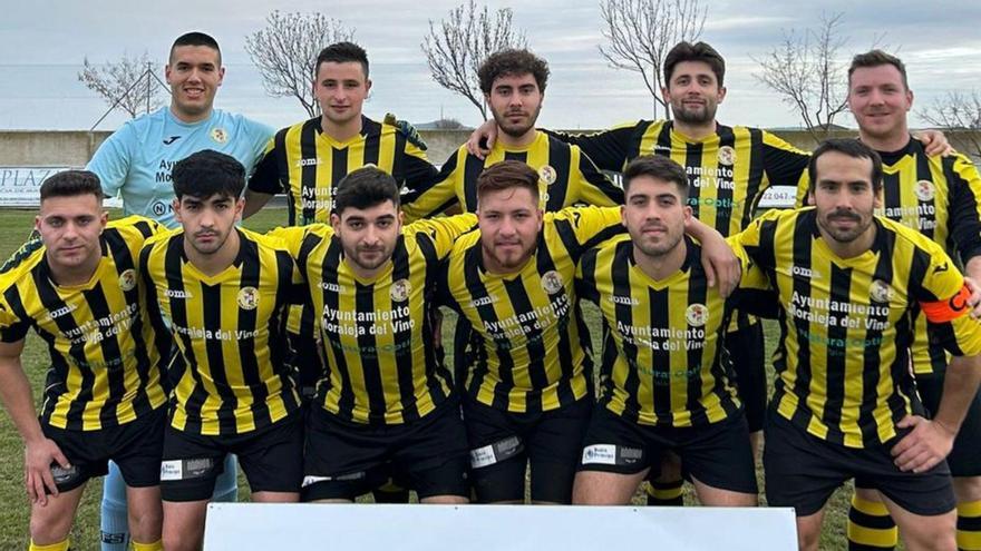 Once inicial del Moraleja del Vino ante el Sanabria. | Cedida