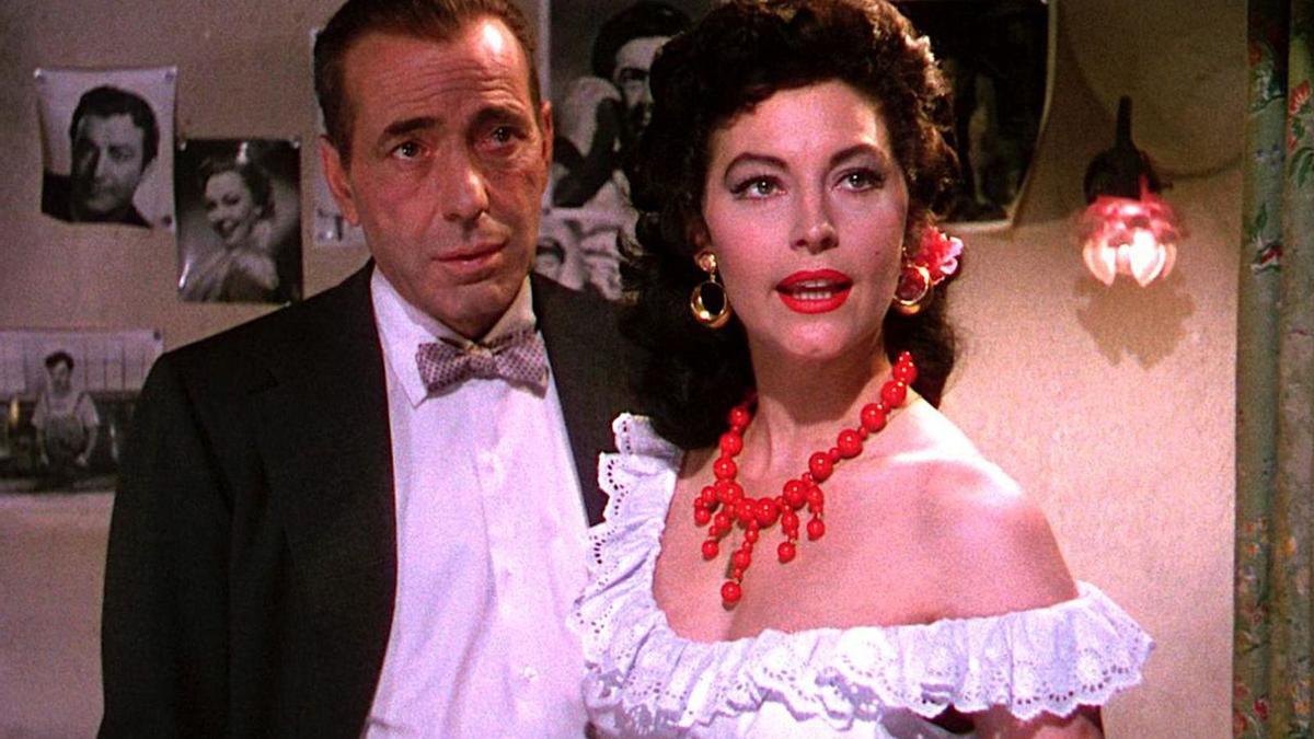 Ava Gardner y Humphrey Bogart, en ‘La condesa descalza’ (1954). 