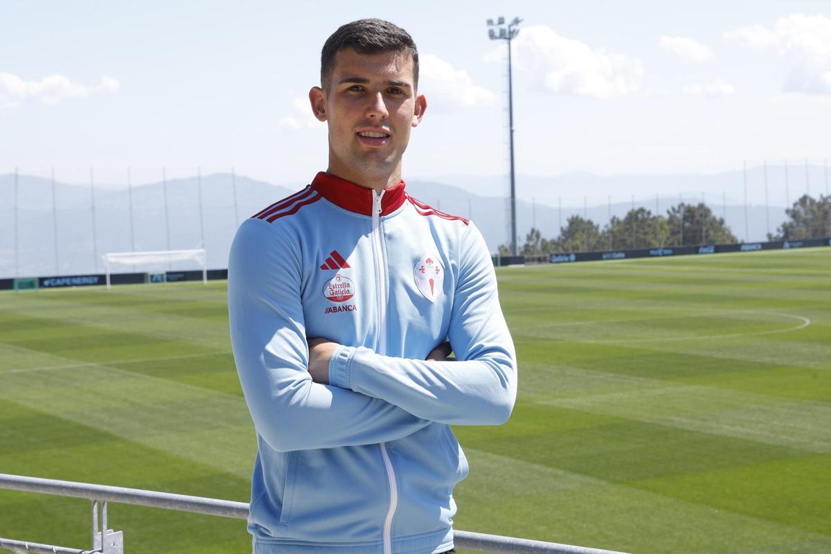 Carlos Domínguez, jugador del Celta