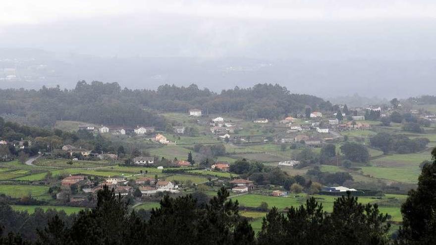 Vista de una zona del rural estradense. // Bernabé / Javier Lalín