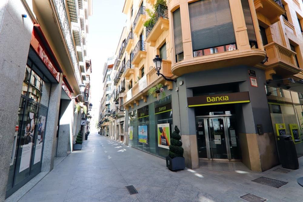 Murcia en su tercer domingo de confinamiento