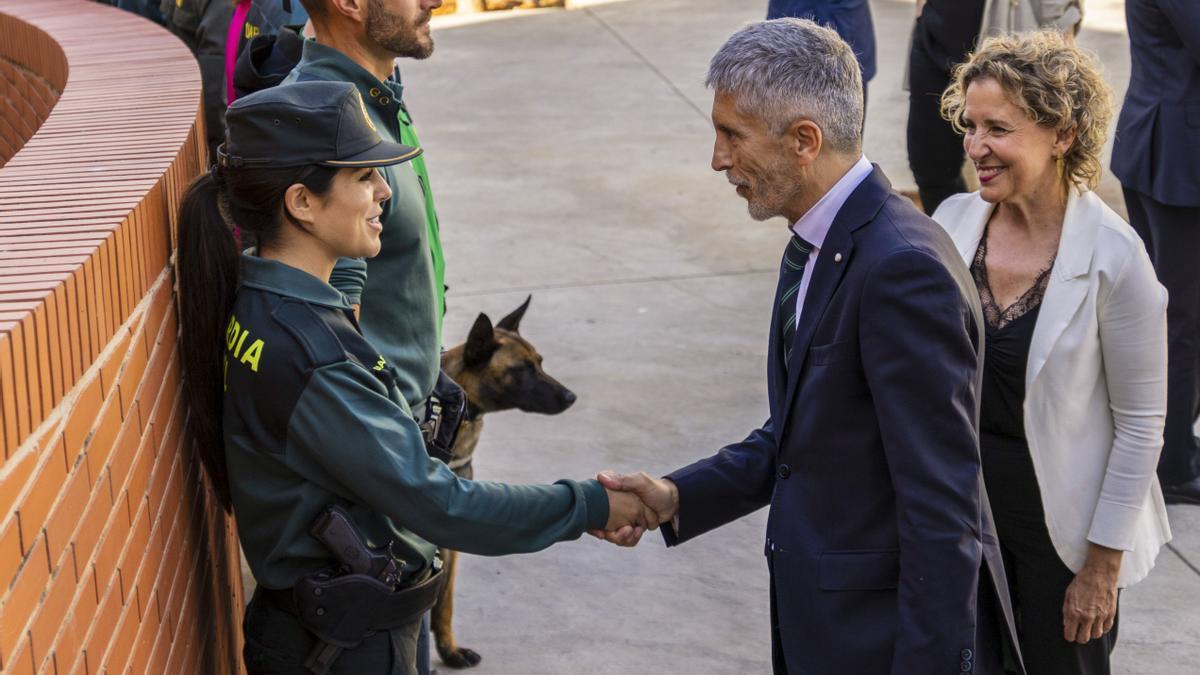 El ministro del Interior visitó el lunes las instalaciones de Mallorca