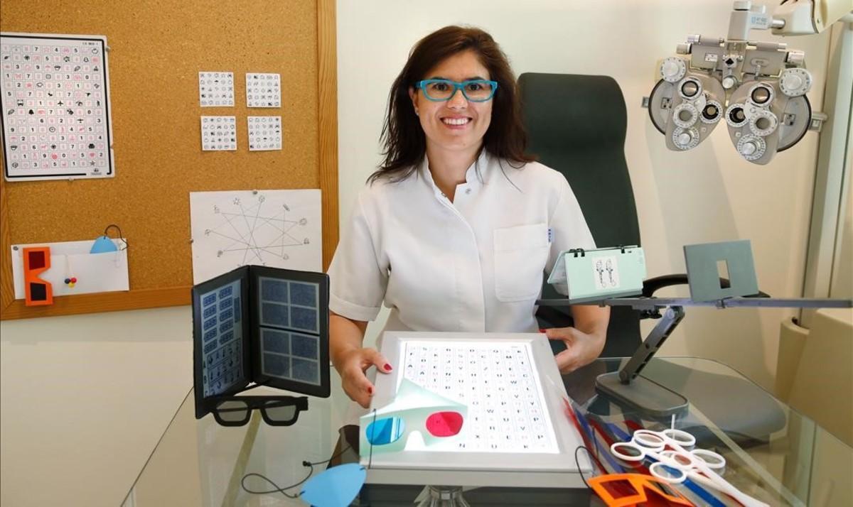 Marta Bordès, en su consulta.