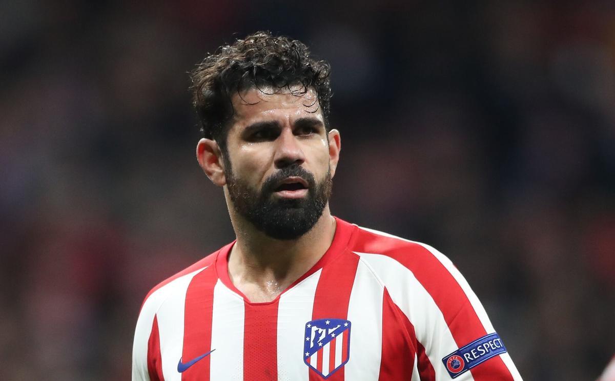 Diego Costa, en acción con el Atlético