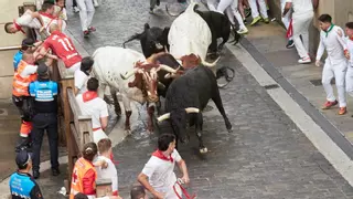 En directo | La ganadería de Álvaro Núñez se estrena en los Sanfermines