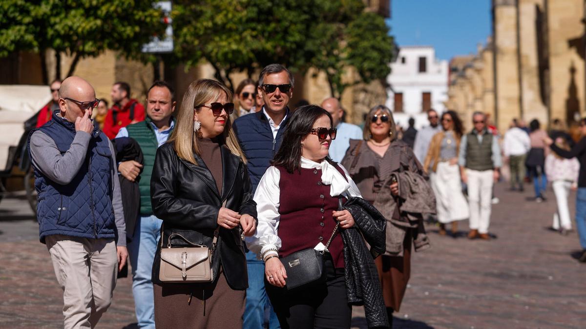 Jornada de sol y ambiente en Córdoba, el pasado fin de semana.