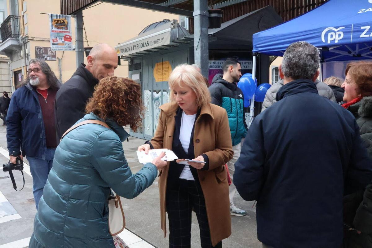 Los candidatos del Partido Popular de Zamora a las Cortes de Castilla y León de cara a las Elecciones Autonómicas del próximo 15 de marzo participarán en una Mesa Electoral
