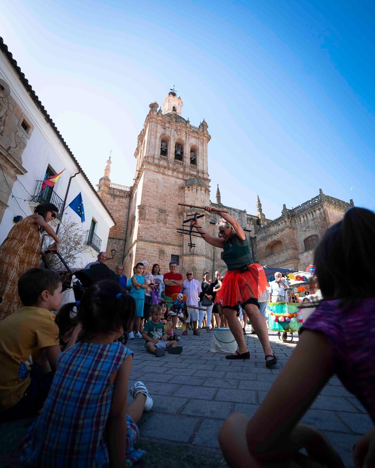 Agosto turístico en Coria.