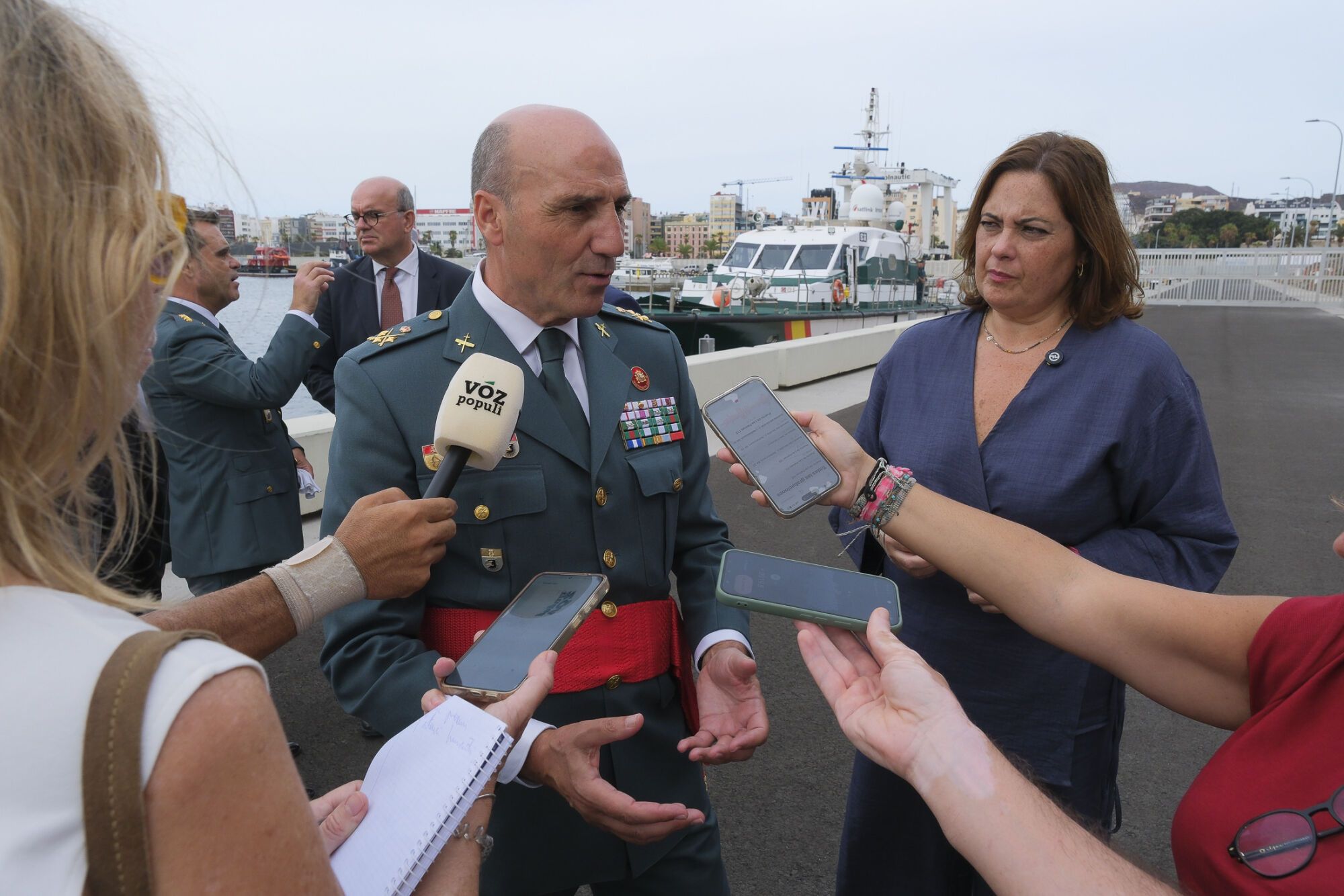Inauguración de la Comisaría de la Guardia Civil en el Puerto de Las Palmas