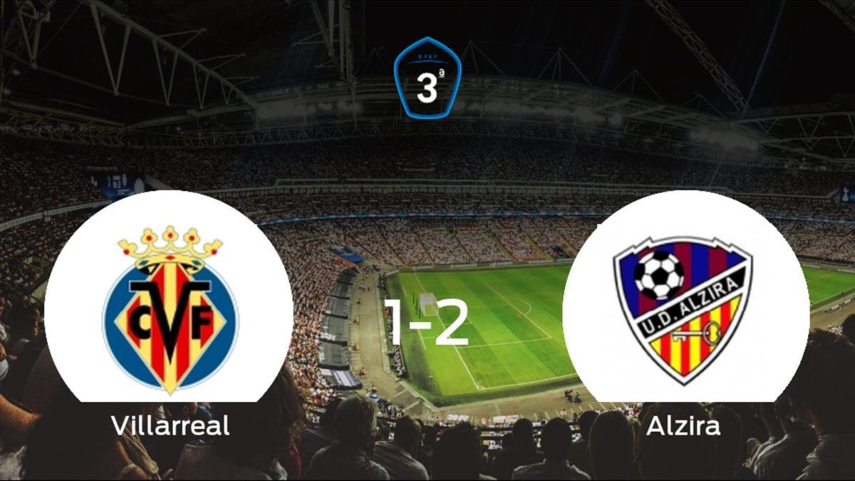 El Alzira vence al Villarreal C en el Ciudad Deportiva del Villarreal- Miralcamp (1-2)