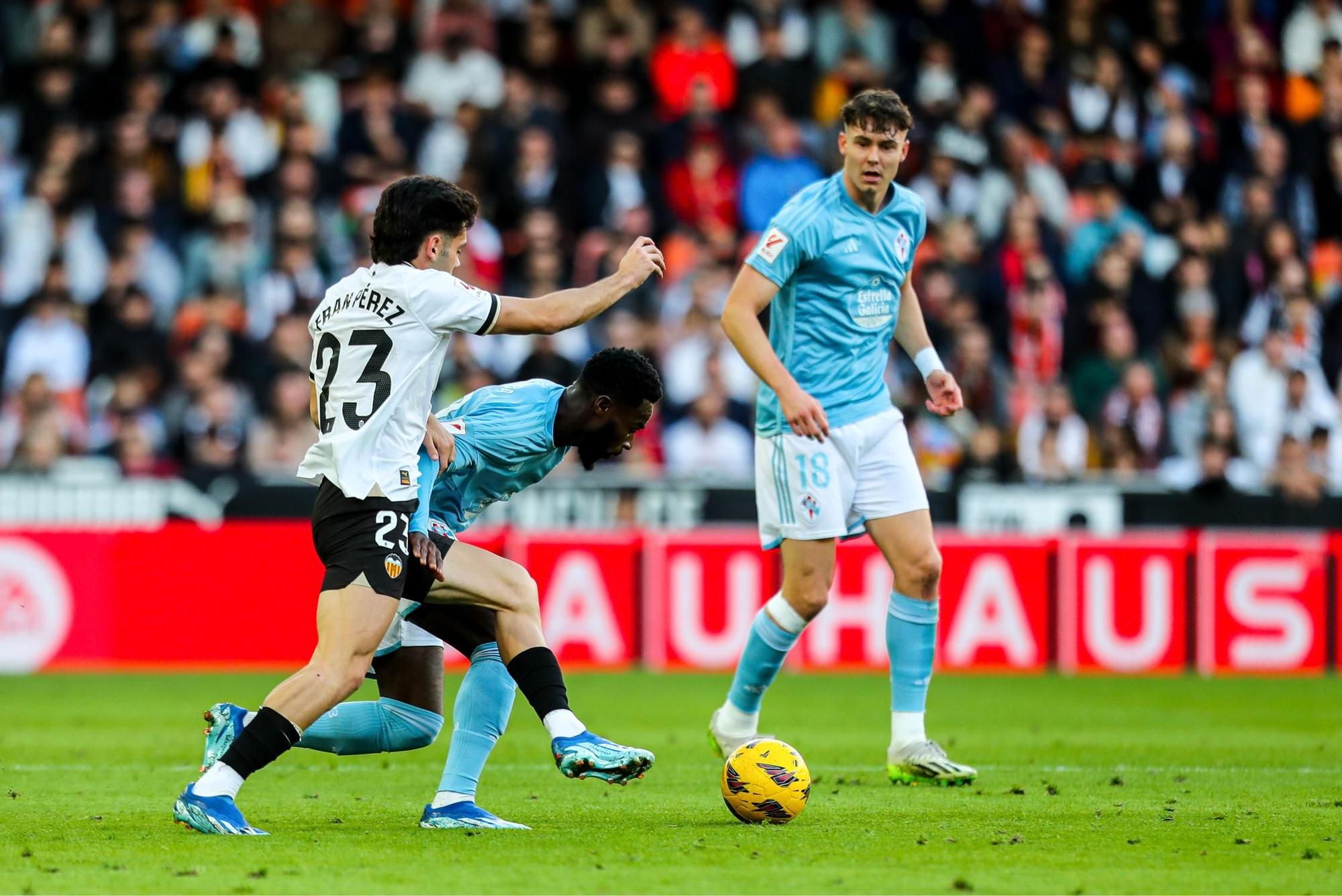 Las mejores imágenes del Valencia-Celta