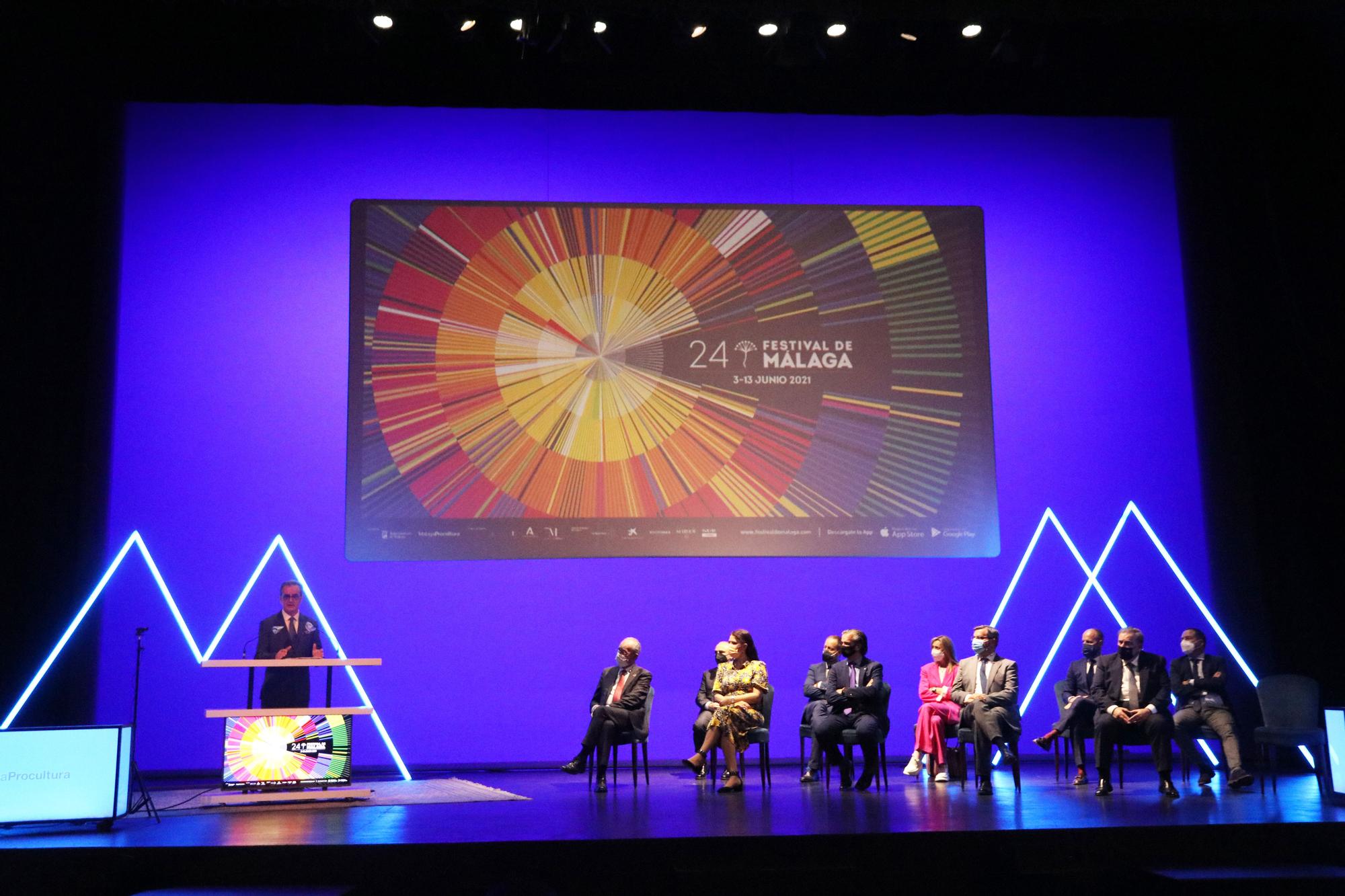 Presentación de la programación del Festival  de Málaga de 2021