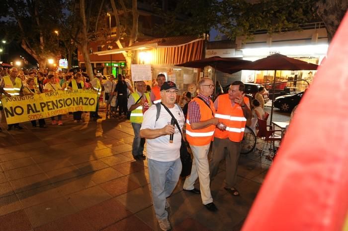 Los pensionistas toman la calle