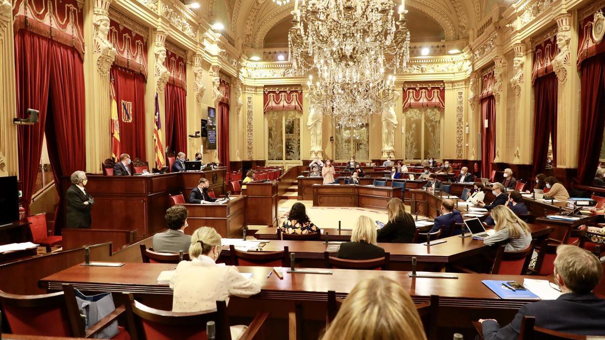 El Parlament balear.