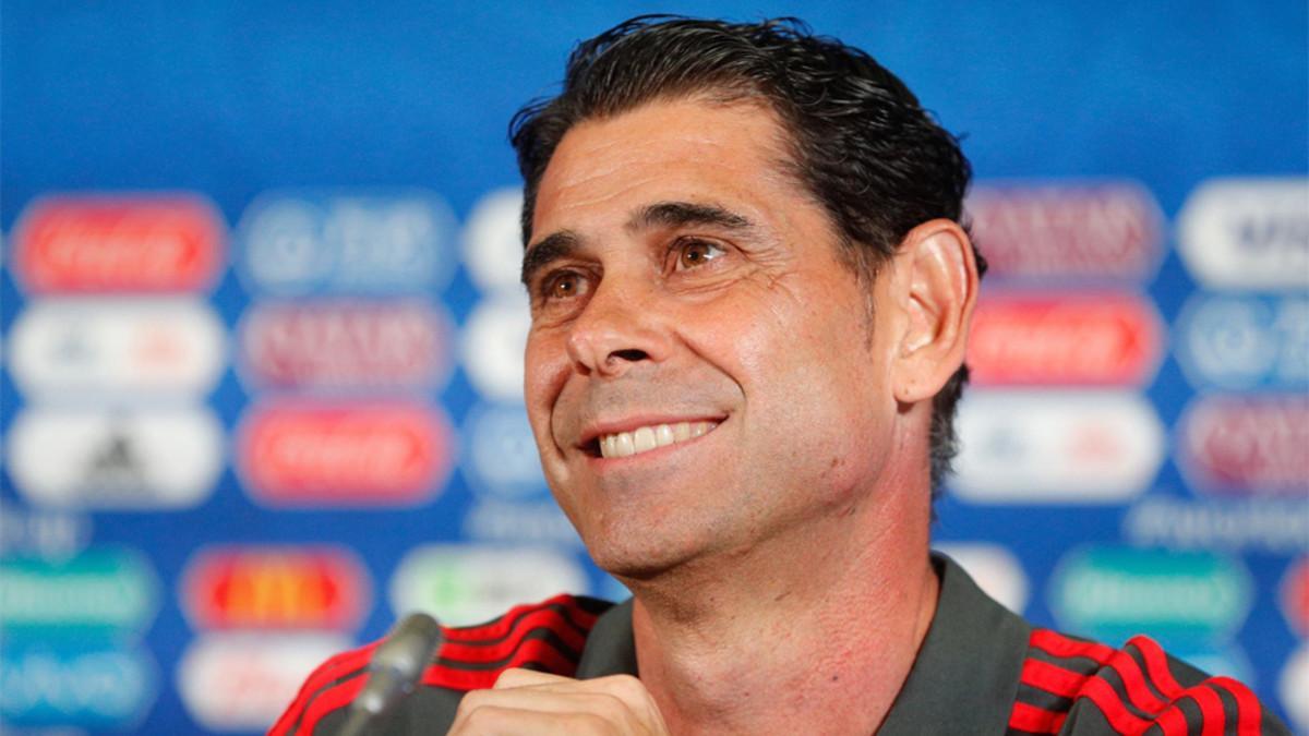 Fernando Hierro, seleccionador español