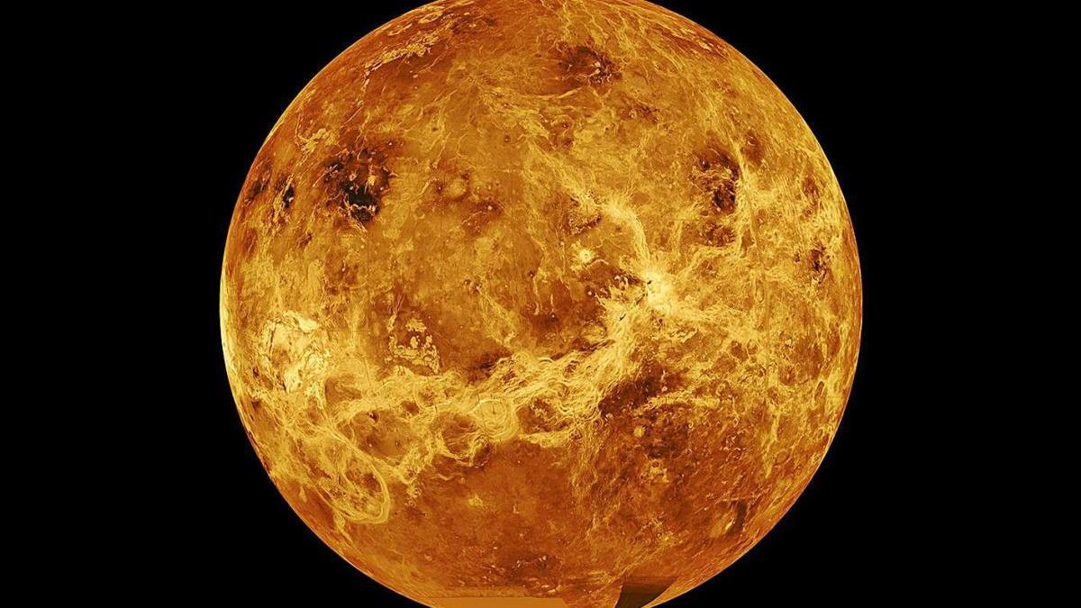 Imagen del planeta Venus facilitada por la NASA.