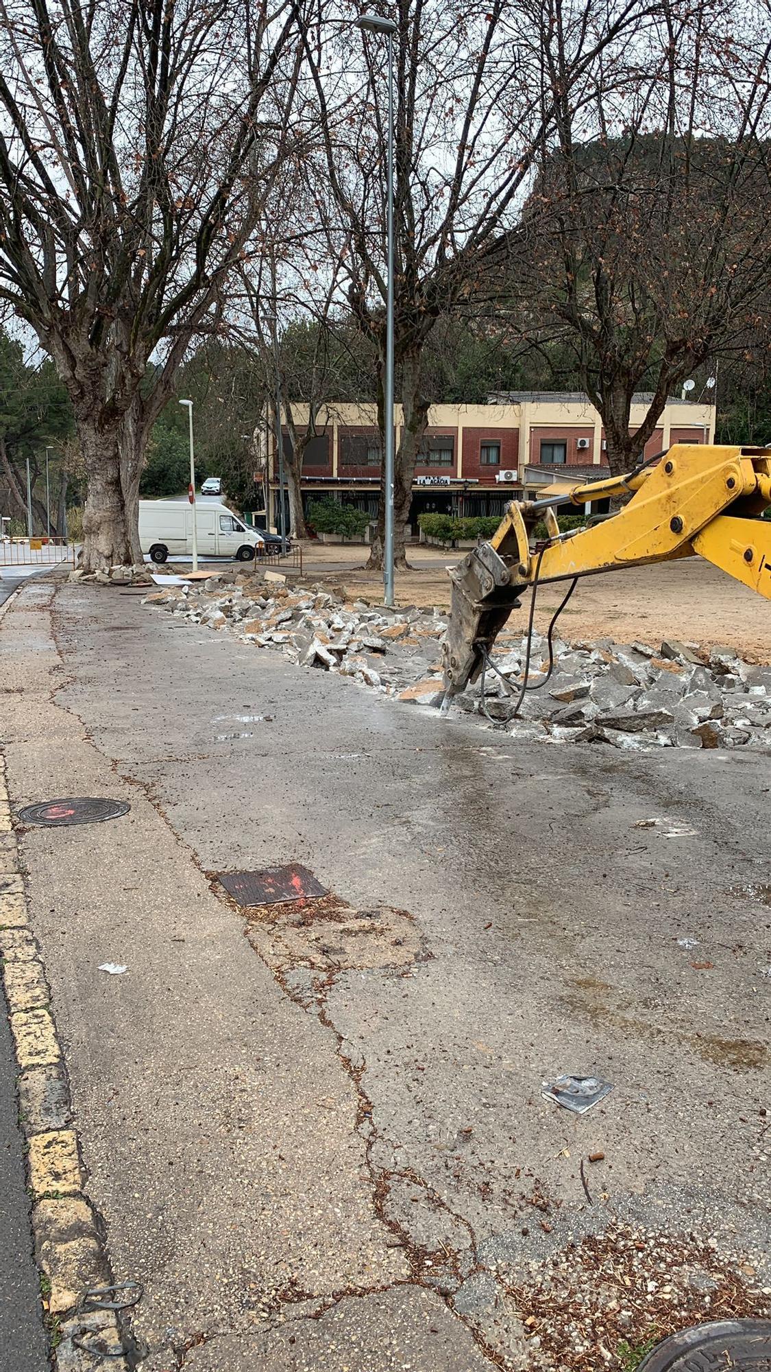 Obras en Buñol