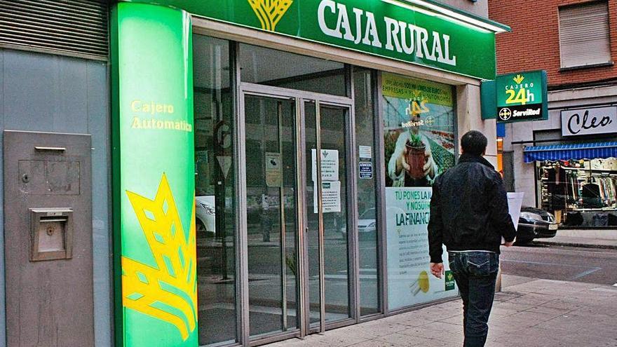 Oficina de la Caja Rural en Príncipe de Asturias.