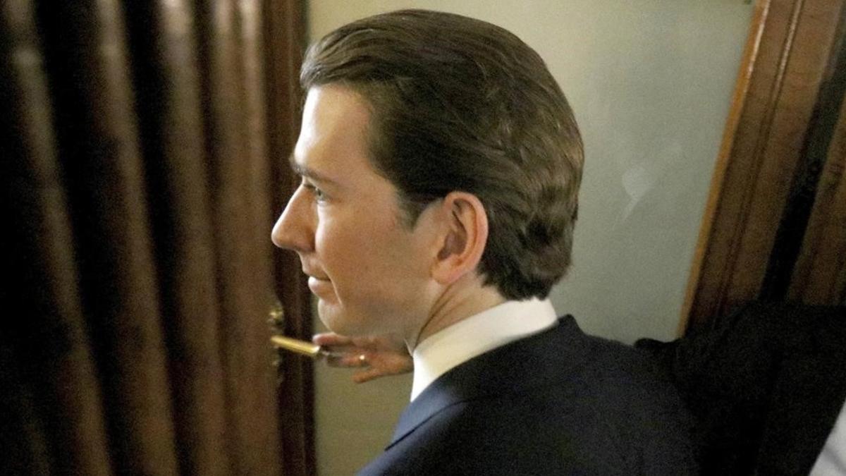 Sebastian Kurz, se dirige a una reunión del Gobierno, el pasado 16 de mayo.