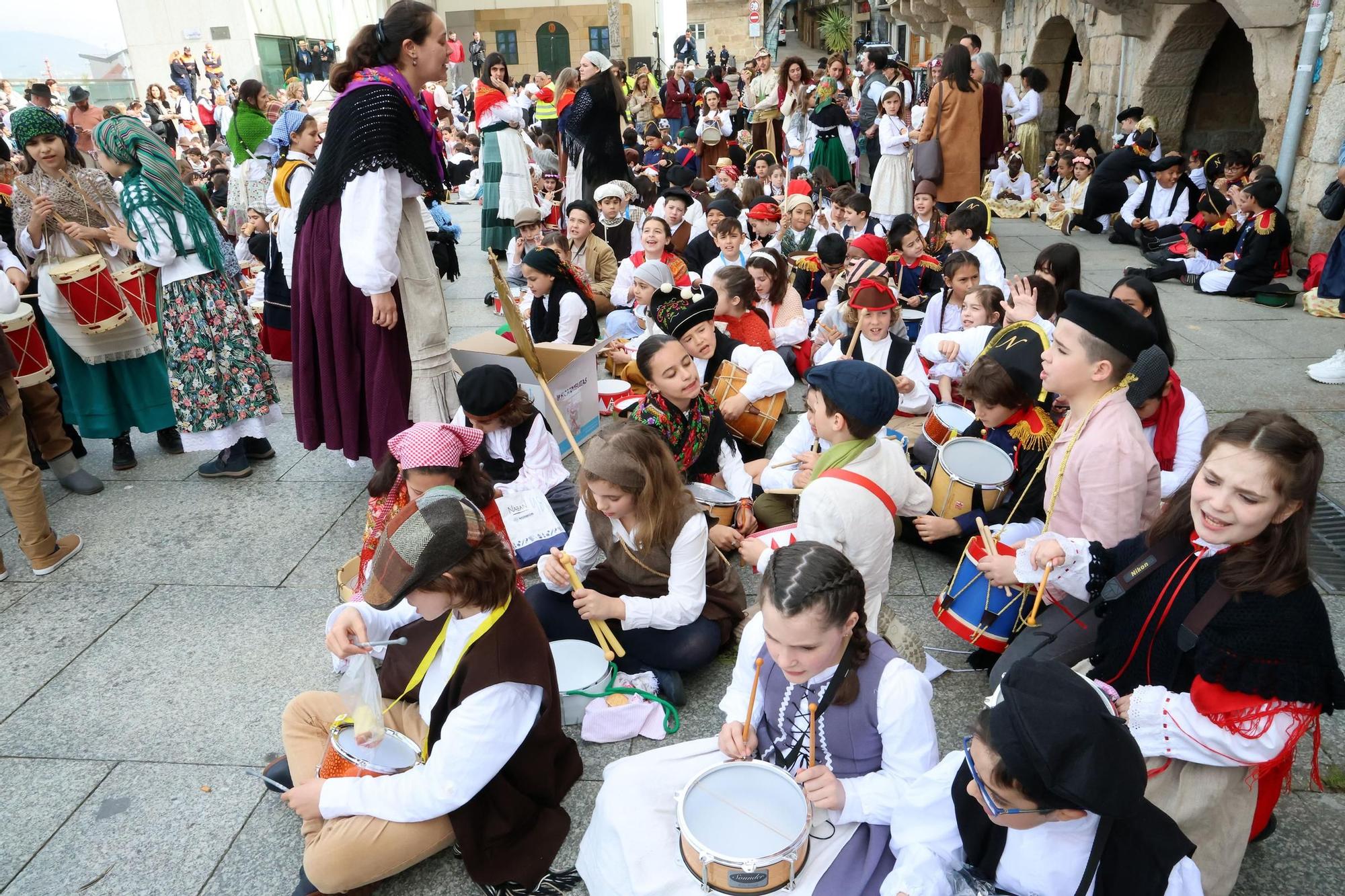 Los más pequeños protagonizan su 'Reconquistiña'